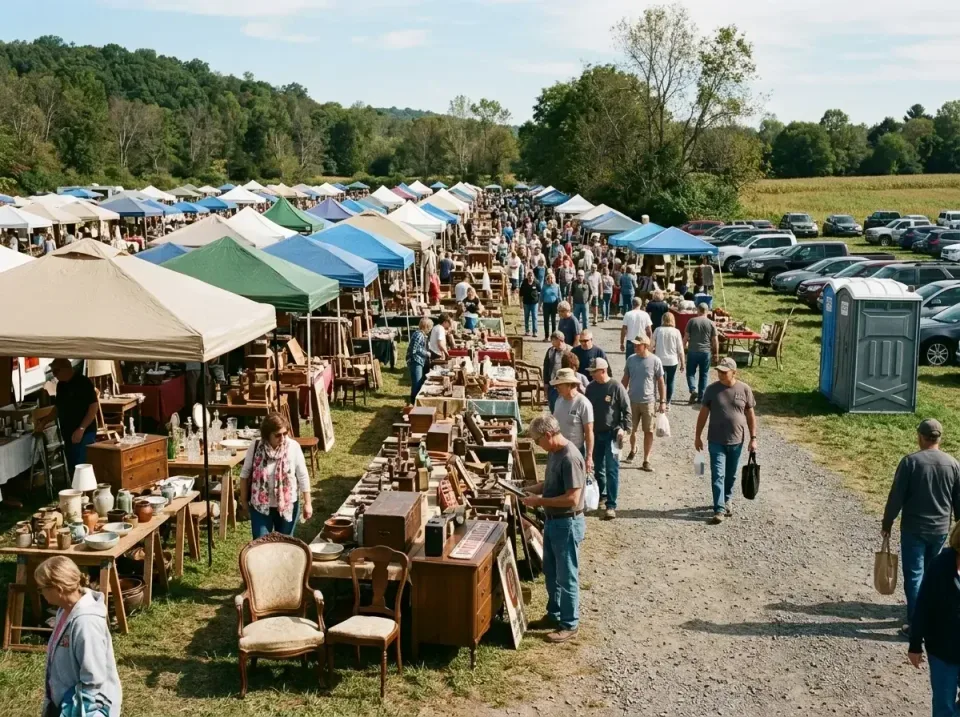 Porta Potty — Outdoor Event — Porta Potty, Pop-up Canopy Tent, Antique Furniture, Outdoor Event, Toilet and Dumpster Rentals