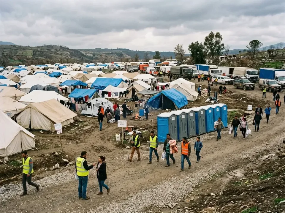 Porta Potty — Disaster Relief Porta Potty — Disaster Relief — Porta Potty, Tents, Trucks, Disaster Relief, Toilet and Dumpster Rentals